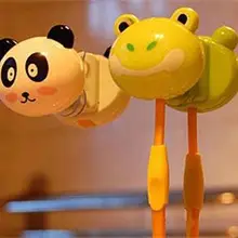 Милый мультфильм животных присоски для зубных щеток крючки сантехника Интимные аксессуары для ванной набор экологичный