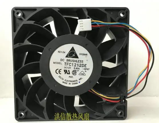 Оригинальный двухшаровой вентилятор DELTA TFC1212DE 12 В 12038 А | Компьютеры и офис