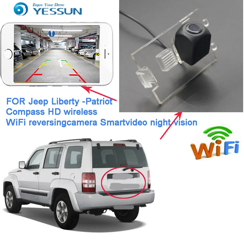 Yessun New Ariival Car Rear View Camera For Jeep Compass Patriot 4x4