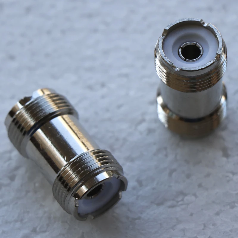 

Tungfull UHF So 239 Female to Female Coupler RF Adapter Connector for PL 259 Plugs