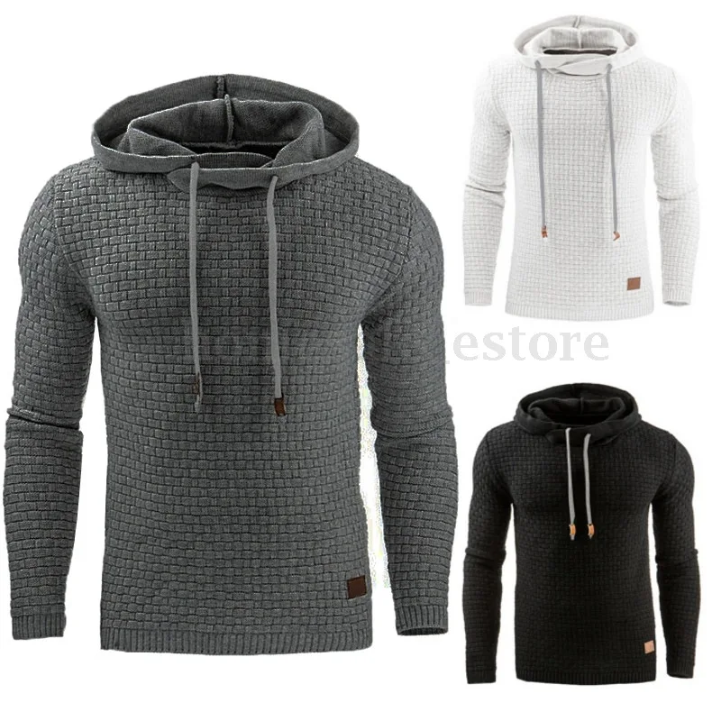 

South Korean vogue youth pure color leisure long sleeve 2018 hot style men's hoodie jacket man M-3XL.