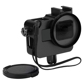 

Promotion--Upgrade Aluminium Alloy Protective Housing Case Skeleton Border Frame with Backdoor for GoPro Hero 5