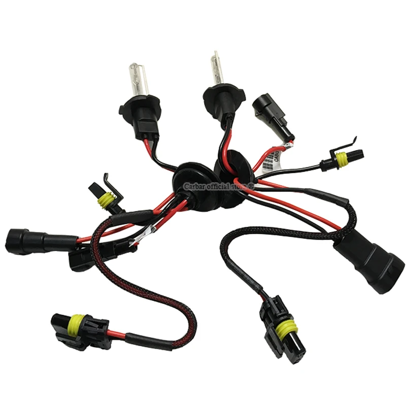 Ксеноновая лампа Carbar # HB4 HID 35 Вт 4300K 6000K 8000K ксеноновая H1 H3 9006 H7 H8 H11 9005 9012|Лампы для