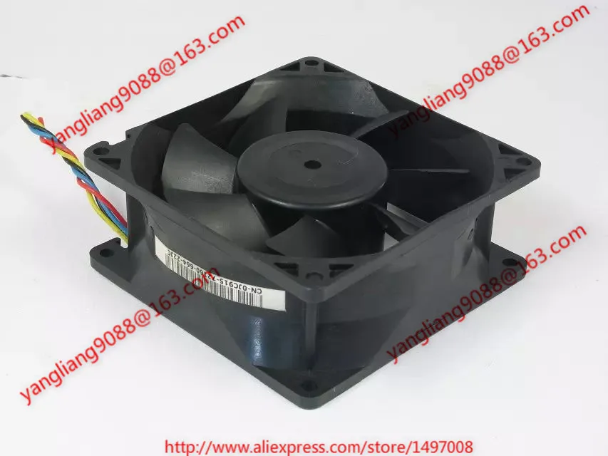 

Free Shipping For Nidec M35556-35, DELF DC 12V 1.0A 4-wire 4-pin connecto 80mm, 90x90x38mm Server Square fan