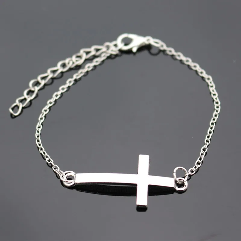 LC183 Панк Крест Браслеты браслет мужской pulseras mujer для женщин обёрточная Бумага 2018