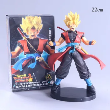

22cm Dragon Ball Super Z Hero Saiyans Sun Goku Action Figure Dragonball Figurines PVC Collectible Model Toy Show Gifts for child
