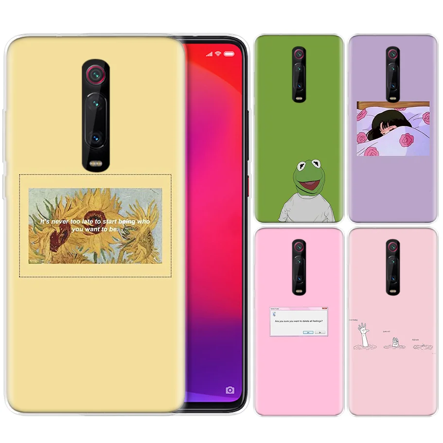 

Silicone Case for Xiaomi Redmi K20 Pro K20Pro Note 5 6 7 7A 6A Mi A2 A1 8 Lite 9 S2 Pocophone F1 I Am Cool Tumblr Simple
