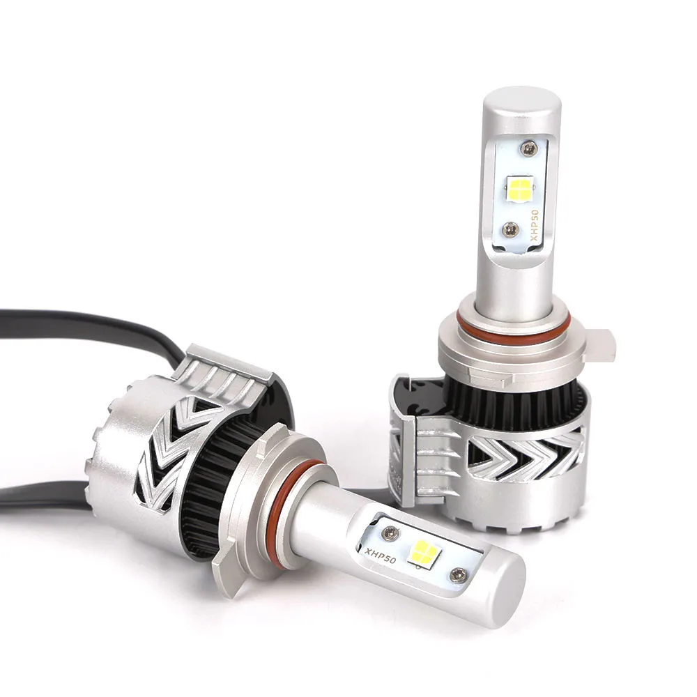 8G 72w 9012 LED Headlight Conversion Kit With 360Degree High Beam Low Beam CREE-XHP50 6500K LED Bulb Kit (4)