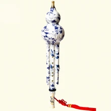 Chinese Cucurbit Flute Hulusi two-tone Resin Gourd Flauta Hulusi C/Bb Key Calabash Flute Hulusi Folk Music Instrument