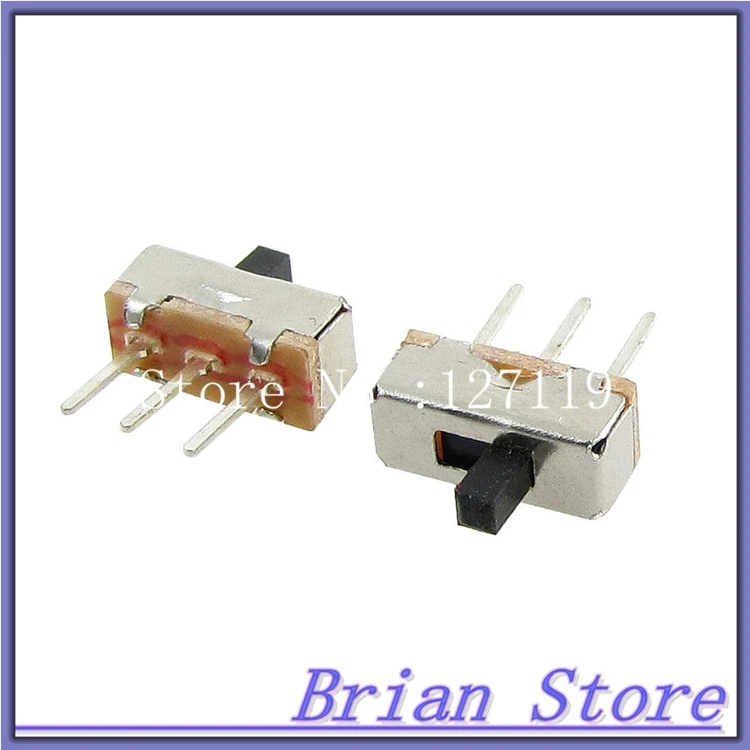 

switch slide  2 Position mini interruptor  SPDT 1P2T 3 Pin PCB Panel Mini Vertical Slide Switch