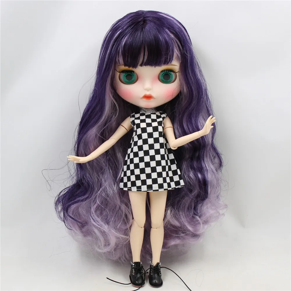 Neo Blythe Doll with Multi-Color Hair, White Skin, Matte Pouty Face & Factory Jointed Body 3