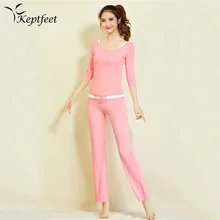 Новые розовые спортивные костюмы для йоги 3 шт./компл. дышащая одежда для фитнеса спортивная одежда спортивный костюм для женщин Йога одежда для фитнеса
