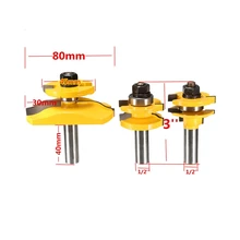 New High Quality 3 1/2 “Pocket Knife Ogee Cutter Router Booth Cabinet Router Router Woodworking Tools