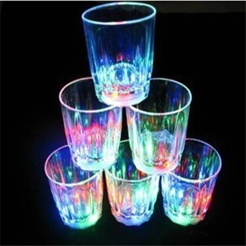

7-Color LED Romantic Theme Switch Candle Colorful Night Light With Cup Mood Lamp Home Decor Accessory For Kids Children Lover