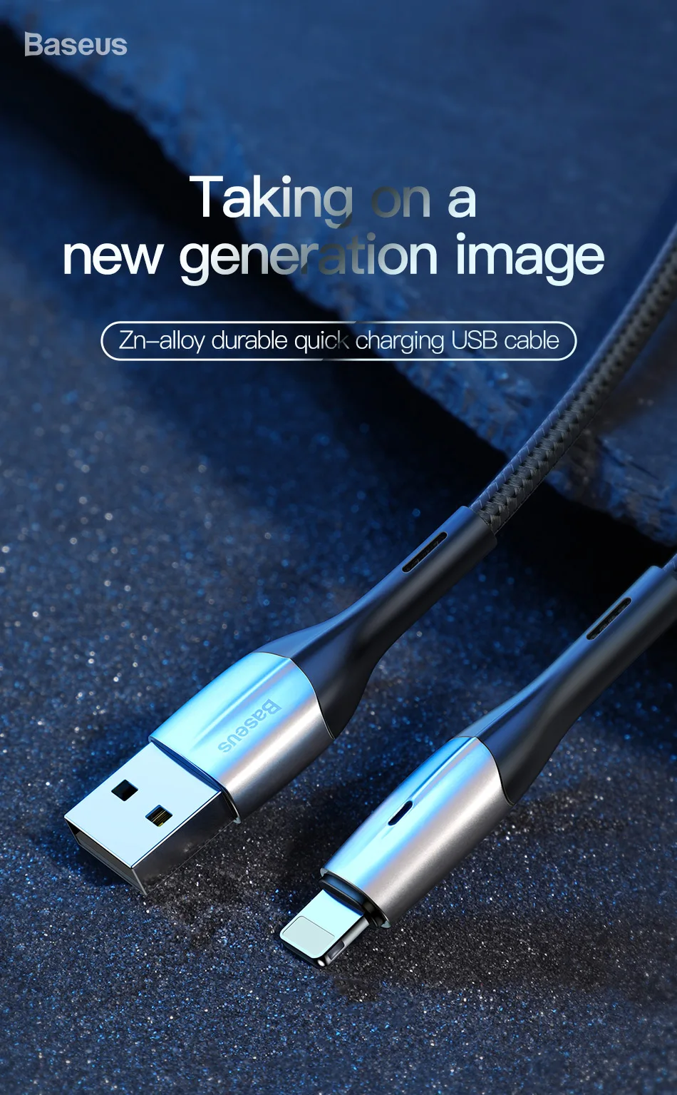 Baseus Освещение USB кабель для iPhone Xs Max Xr X S 2.4A кабель передачи данных для быстрой зарядки для iPhone 8 7 6 iPad мобильный телефон зарядное устройство Шнур