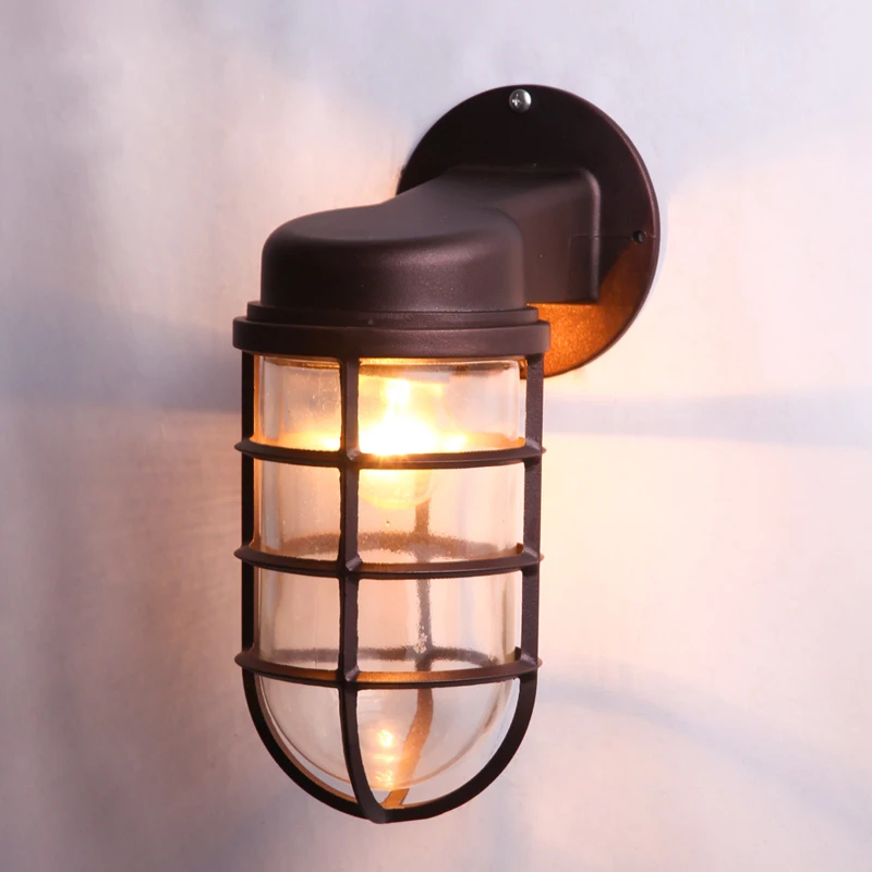 

Modern outdoor wall  light Porch Waterproof IP54 wall lamp home decoration Aluminum Basket sconce lighting fixture 1110