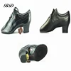 MEN SHOES Dance Shoes Ballroom Latin Shoes Imported Comfortable Insole Sweat Deodorant Imported Patent Leather Heel 4.5 cm Hot 6