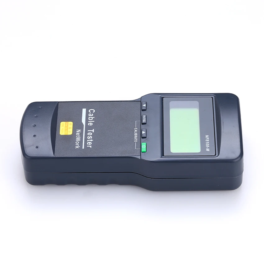 KELUSHI NF-8108M Multifunction Cat5 RJ45 Network LAN Phone Cable Tester Meter Mapper 8 pc Far End Test Jack English operation