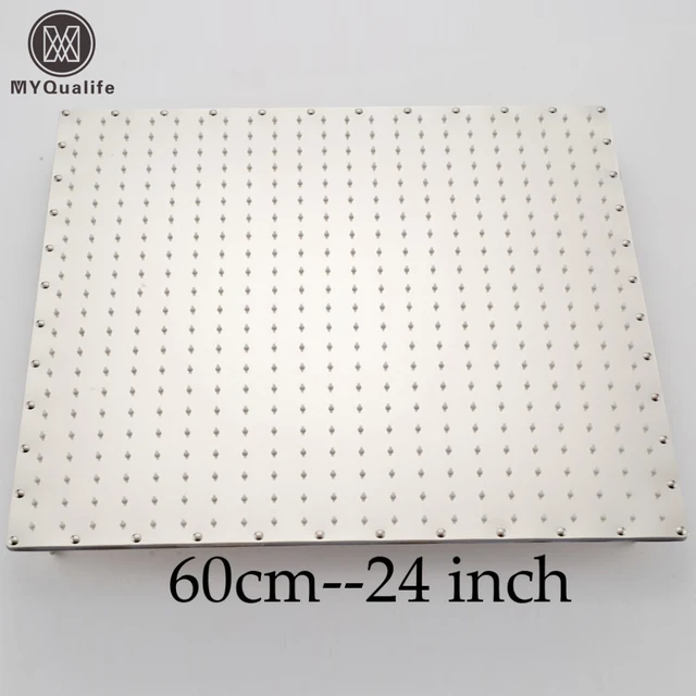 Polished Chrome 24 Inch Square Br Rainfall Shower Head Ceiling Polished Chrome 24 Inch Square Br Rainfall Shower Head Ceiling Mounted Bathroom Rain Showerhead W 4