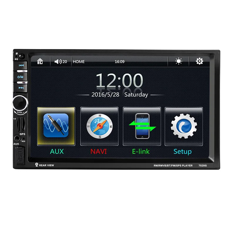 Cheap 2 din car radio gps Autoradio 7