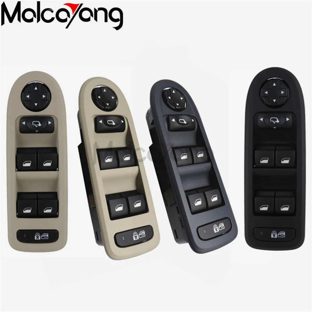 

Black Beige New Car Master Window Switch For Citroen c5 Peugeot 408 508 .