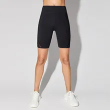 New Triangular mesh stitching Yoga Gym Wear Ladies Fitness Summer Solid color Sport Shorts For Women Tight Short Workout Legging