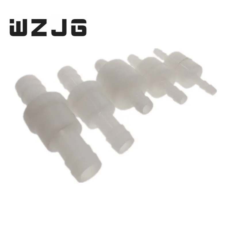 

Plastic One-Way 4/6/8/10/12 Non-Return Water Inline Fluids Check Valves for Fuel Gas Liquid