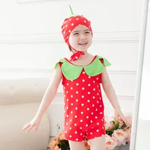 swimwear children one-piece swimsuit girls swim dress kid girls bathing suits Child flower swimsuit FCSW164