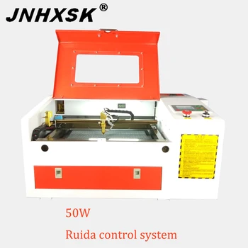 

4030 wood acrylic woodcut bamboo slippery leather crystal intelligent laser engraving and cutting machine / cutting plotter