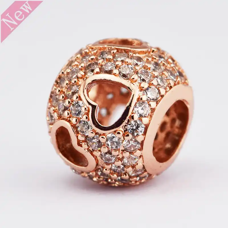 coeur pandora or rose coeur pandora or rose