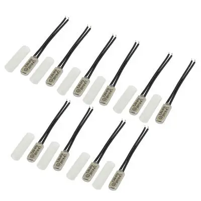 

10 Pcs TLRS-9700 45C NC Temperature Control Switch Thermostat Bimetal Disc