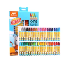Истинный цвет 24/36 цветов цветная масляная пастель детская краска скребок карандаш