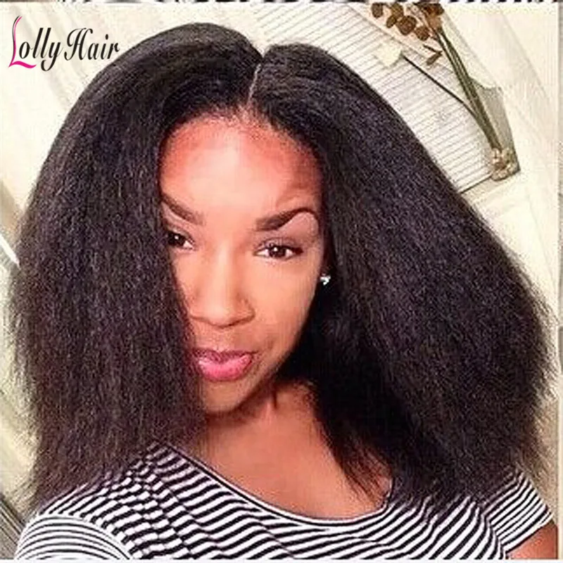 8a Malaysian Kinky Straight 3pcs Human Hair Weave Coarse Yaki