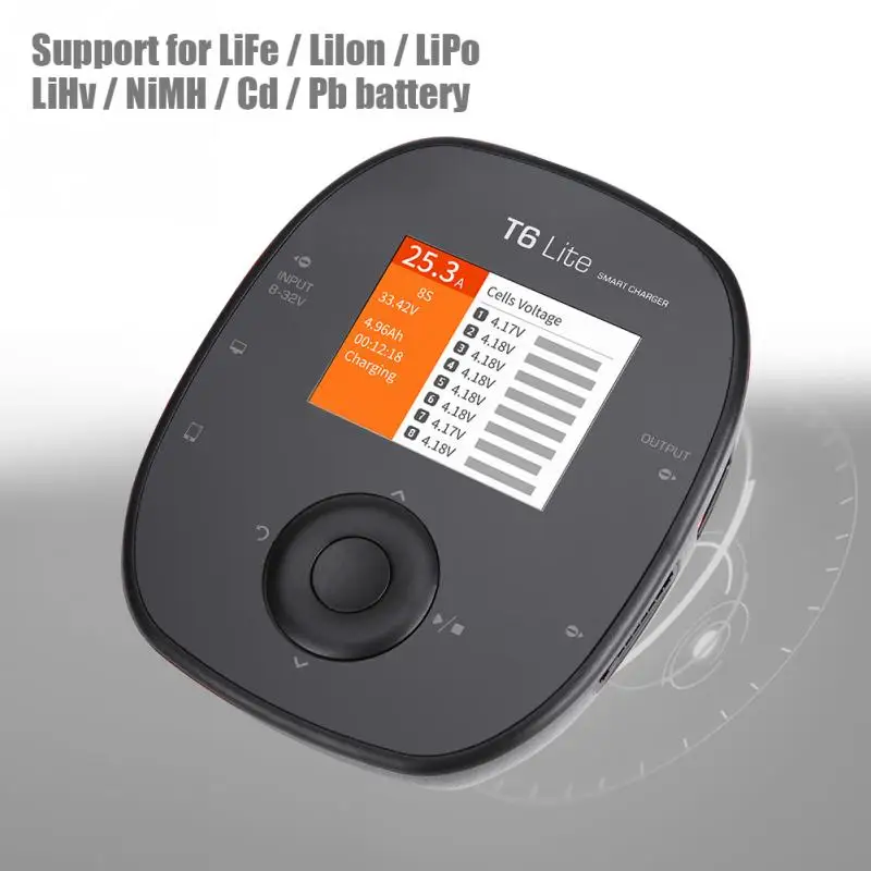 

Remote Control Model Parts 600W 30A Intelligent Balance Battery Charger RC Accessory for LiFe LiIon LiPo LiHv NiMH Cd Pb battery
