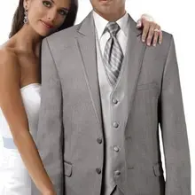 Индивидуальный мужской деловой костюм серый черный белый мужской костюм с двумя кнопками Свадебный костюм жениха мужской костюм