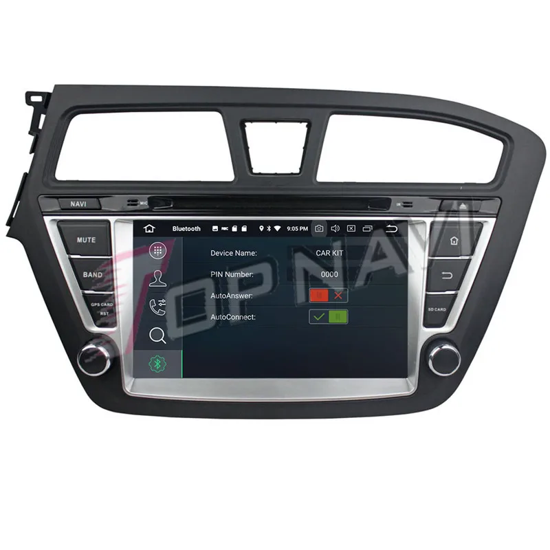 Topnavi 8 ''Android 0 автомобильный dvd плеер головное устройство для hyundai I20 LHD 2014 2015 gps