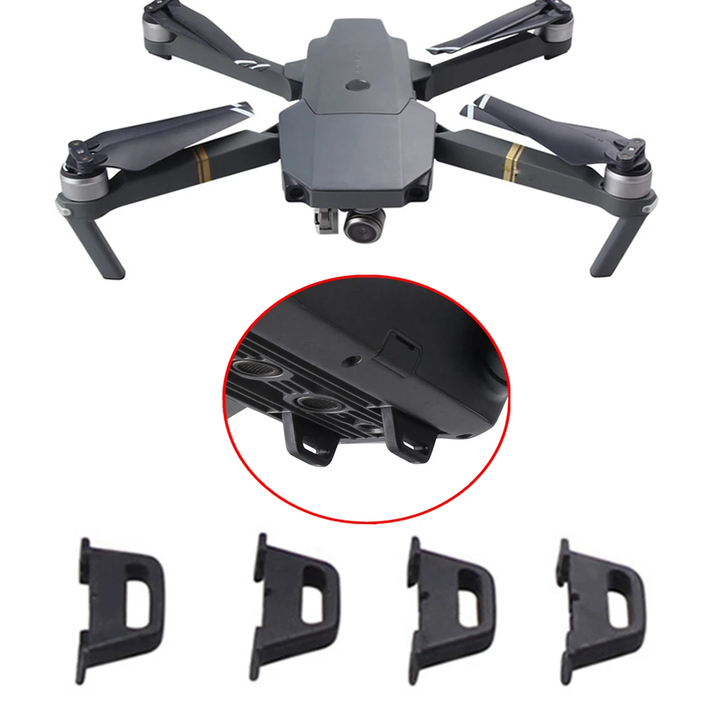 Protection Pad Mat Quick Release 4pcs DJI Mavic Pro Drone Rear Foot Landing Gear Rear Leg Spare Parts for DJI Mavic Pro Drones