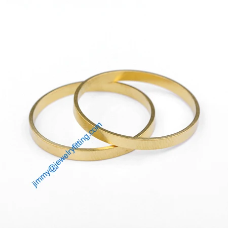 

1000 PCS Raw Brass Circle 28*2.7*1mm copper Rings fashion jewelry findings jewelry Connectors Quoit