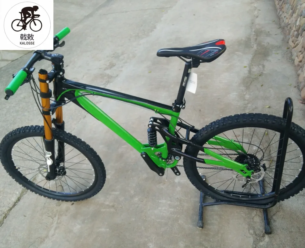Flash Deal Kalosse  27 speed  26er   aluminum alloy frame  DH Downhill  bike   26*17inch   bicicleta mountain bicycle  bike 11