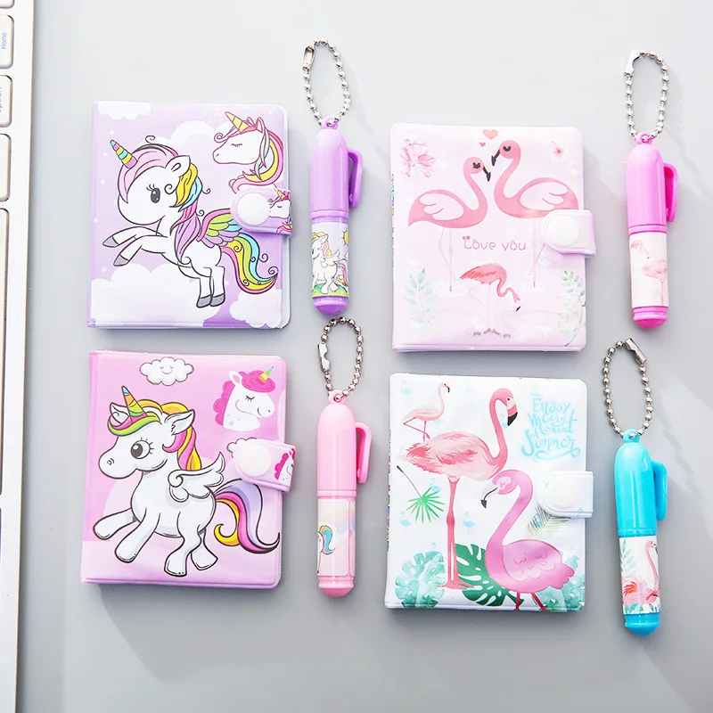 1 PC Cute Unicorn Flamingo Memo Pad Sticky Notes Memo Notepad Notebooks Gift Kawaii Stationery