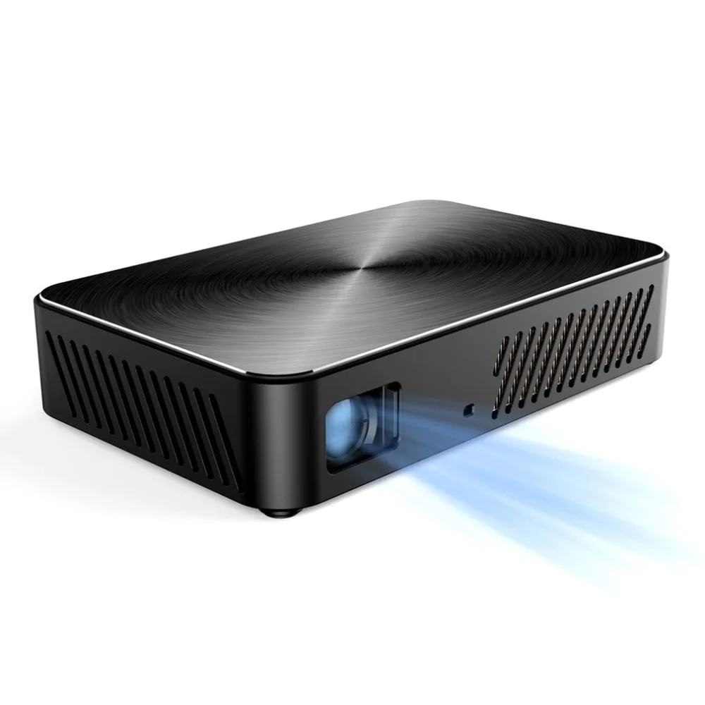 كامل HD العارض J10 لالروبوت 6000 mAH بطارية 1920x1080 P WIFI بلوتوث HDMI المحمولة جهاز عرض صغير