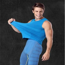 Мужская одежда плотный эластичный Бодибилдинг Tanktop комфортное дышащее быстросохнущее нижнее белье жилет debardeur homme sans manche