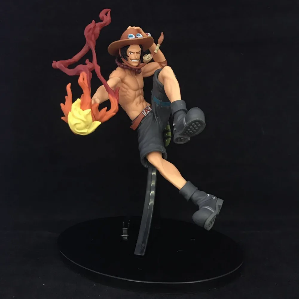 

Huong Anime 18CM One Piece vol.1 Portgas D Ace PVC Figure Collectible Model Toy