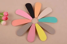10 шт. / lot корейский малыш взрослые милый сплошной треугольник барретт Hairclip волос BB булавка волос аксессуары девочка женщины смешанный цвет