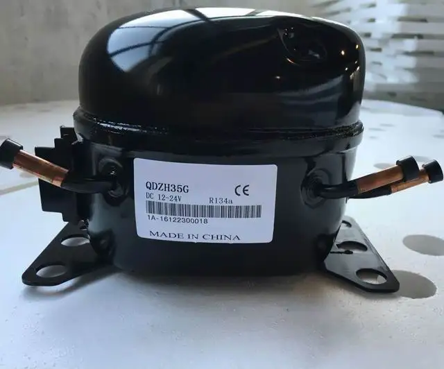 Компрессор QDZH35G 12/24 В постоянного тока для автомобильного охладителя мобильный