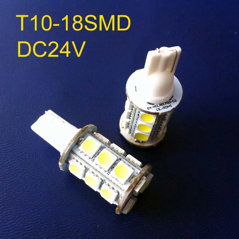 

High quality 24V(DC10-30V) 194 168 w5w T10 car led light, 24V auto led rear light free shipping 4pcs/lot