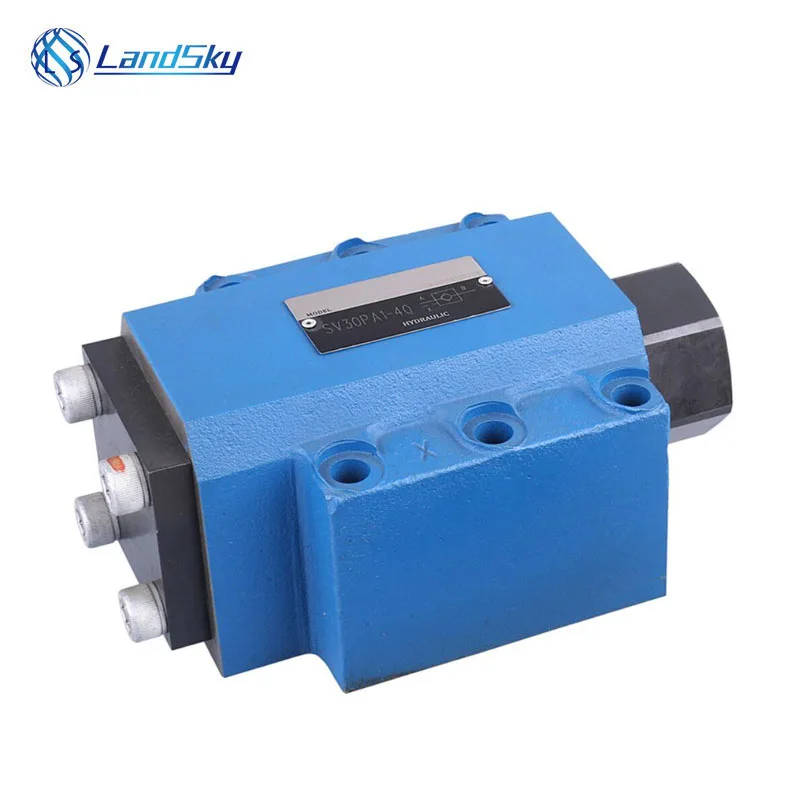 

SV30PA1-40 hydraulic control check valve industrial flow control check valve directional control valve operation