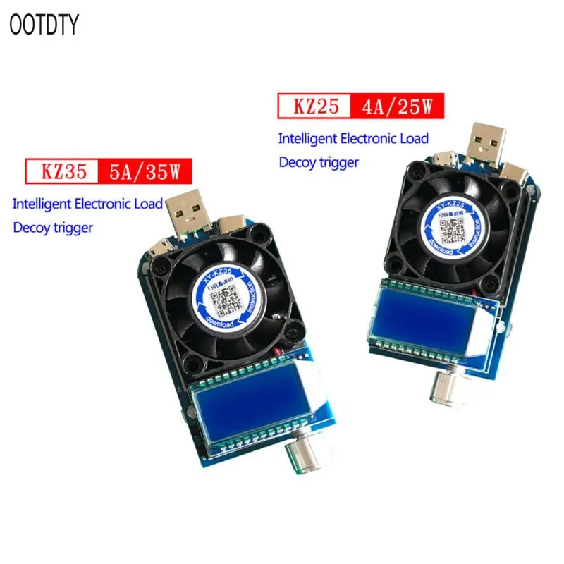 

USB Intelligent Trigger Electronic Load Fast Charge Tester Support QC2.0/Q C3.0/AFC/FCP