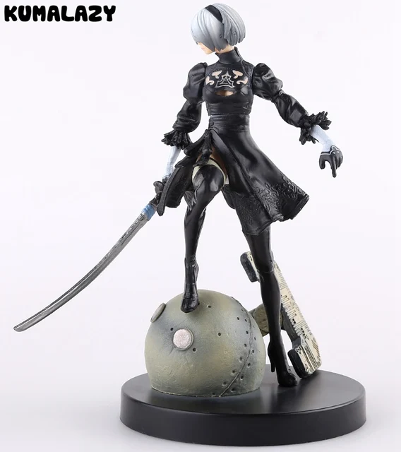 Game NieR Automata YoRHa No. 2 Type B 2B Cartoon Toy Action Figure