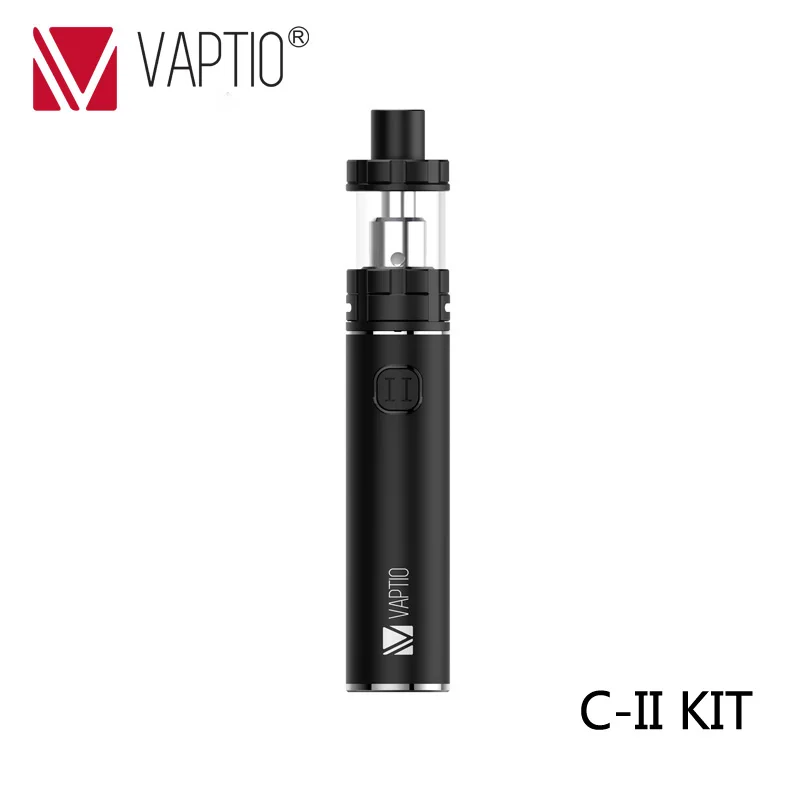 Vaptio C-II Vape kit With 3000mAh Built in Battery electronic cigarette 100W kit Portable MOD Top filling 2ml tank e cigarette Vaptio C-II Vape kit With 3000mAh Built in Battery electronic cigarette 100W kit Portable MOD Top filling 2ml tank e cigarette
